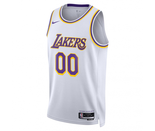 Los Angeles Lakers Nike Unisex Swingman Custom Jersey White Association Edition