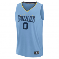 Jaylen Wells Memphis Grizzlies Fanatics Fast Break Replica Player Jersey Statement Edition Light Blue