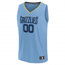 Memphis Grizzlies Fanatics Custom Fast Break Jersey Statement Edition Light Blue Memphis Grizzlies Fanatics Custom Fast Break Jersey Statement Edition Light Blue