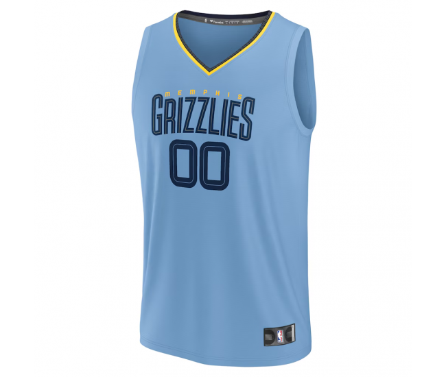 Memphis Grizzlies Fanatics Custom Fast Break Jersey Statement Edition Light Blue
