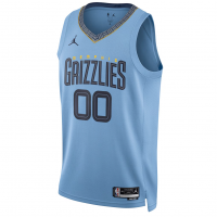Memphis Grizzlies Jordan Brand Unisex 2022 23 Swingman Custom Jersey Statement Edition Blue