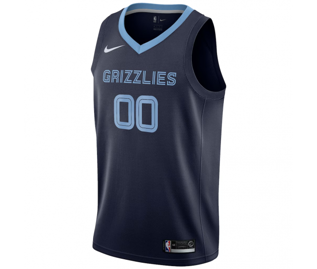 Memphis Grizzlies Nike 2020 21 Swingman Custom Jersey Icon Edition Navy