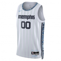 Memphis Grizzlies Nike Unisex 2025 26 City Edition Swingman Custom Jersey White