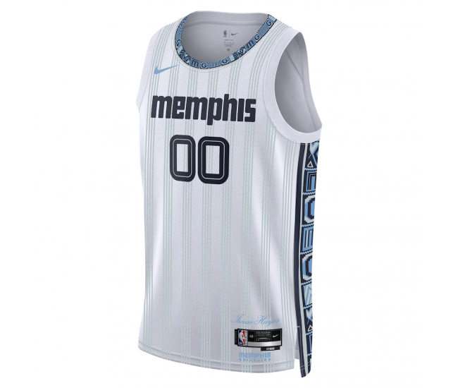Memphis Grizzlies Nike Unisex 2025 26 City Edition Swingman Custom Jersey White