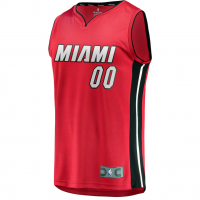 Miami Heat Fanatics Fast Break Custom Jersey Red Statement Edition