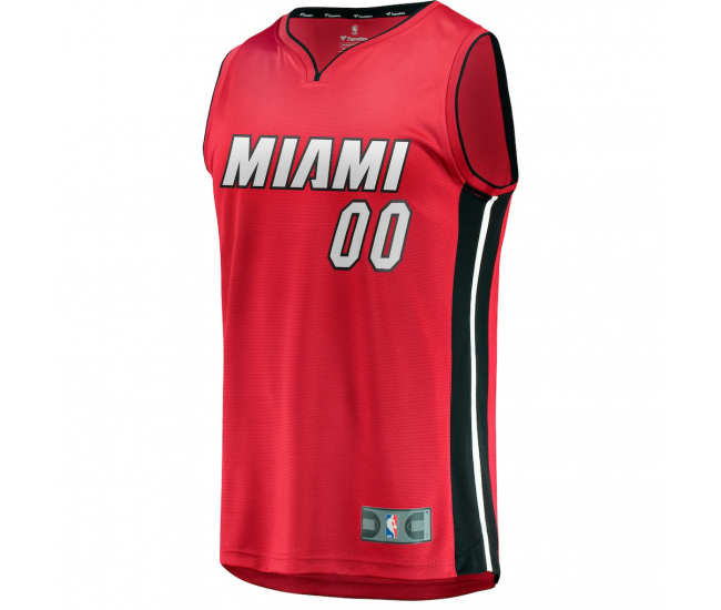 Miami Heat Fanatics Fast Break Custom Jersey Red Statement Edition
