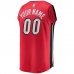 Miami Heat Fanatics Fast Break Custom Jersey Red Statement Edition