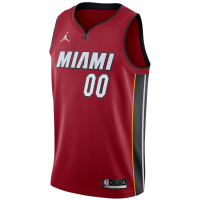 Miami Heat Jordan Brand Swingman Custom Jersey Statement Edition Red