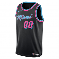 Miami Heat Nike Unisex 2025 26 City Edition Swingman Custom Jersey Black
