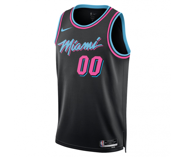 Miami Heat Nike Unisex 2025 26 City Edition Swingman Custom Jersey Black