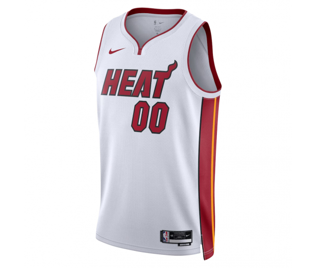 Miami Heat Nike Unisex Swingman Custom Jersey White Association Edition