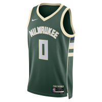 Brayden Burries Milwaukee Bucks Nike Unisex Swingman Jersey Icon Edition Hunter Green