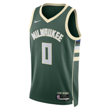Brayden Burries Milwaukee Bucks Nike Unisex Swingman Jersey Icon Edition Hunter Green
