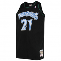 Kevin Garnett Minnesota Timberwolves Mitchell Ness 1997 98 Big Tall Hardwood Classics Swingman Jersey Black