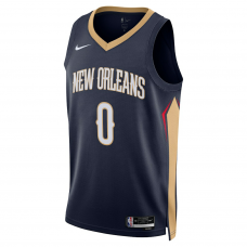 Jeremiah Fears New Orleans Pelicans Nike Unisex Swingman Jersey Icon Edition Navy