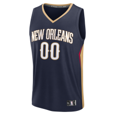 New Orleans Pelicans Fanatics Fast Break Custom Jersey Icon Edition Navy