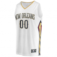 New Orleans Pelicans Fanatics Unisex Custom Fast Break Jersey Association Edition White