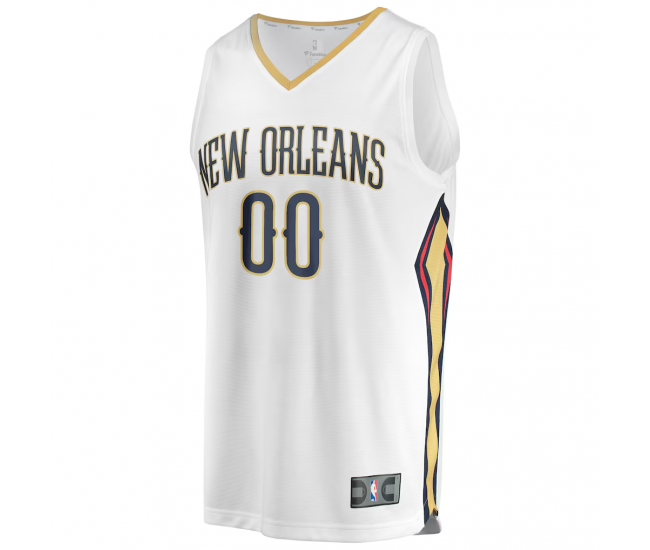 New Orleans Pelicans Fanatics Unisex Custom Fast Break Jersey Association Edition White