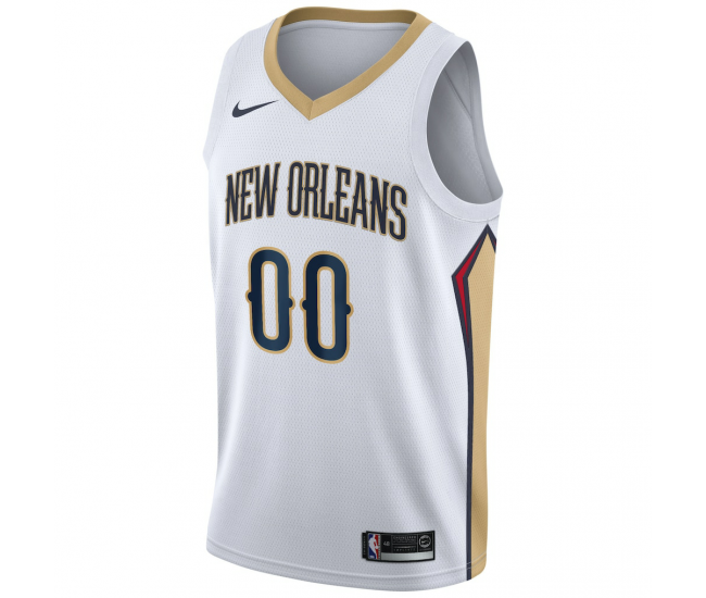 New Orleans Pelicans Nike 2020 21 Swingman Custom Jersey Association Edition White