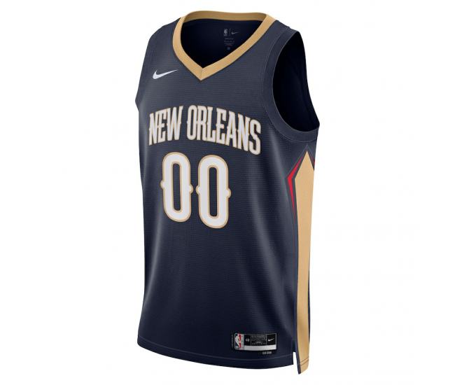 New Orleans Pelicans Nike Unisex 2022 23 Swingman Custom Jersey Navy Icon Edition