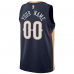 New Orleans Pelicans Nike Unisex 2022 23 Swingman Custom Jersey Navy Icon Edition