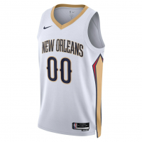 New Orleans Pelicans Nike Unisex Swingman Custom Jersey White Association Edition