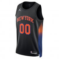 New York Knicks Jordan Brand Unisex Swingman Custom Jersey Statement Edition Black