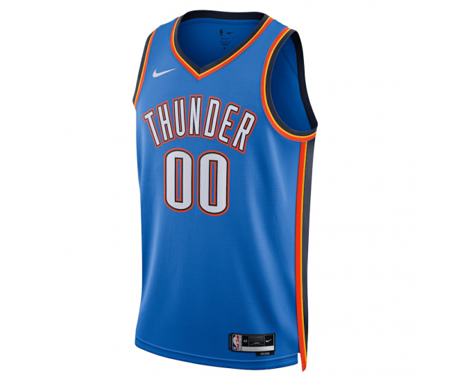 Oklahoma City Thunder Nike Unisex Swingman Custom Jersey Blue Icon Edition
