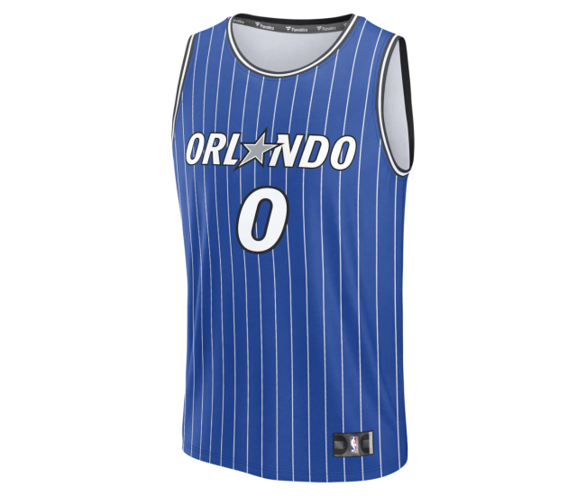 Anthony Black Orlando Magic Fanatics Fast Break Replica Jersey Royal Icon Edition