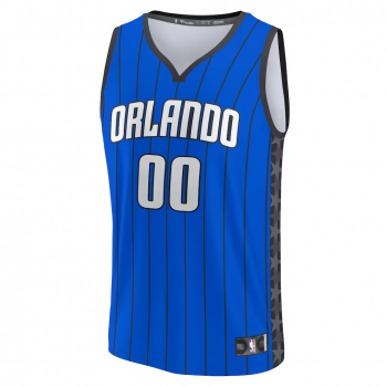 Orlando Magic Fanatics Fast Break Custom Jersey Blue Statement Edition