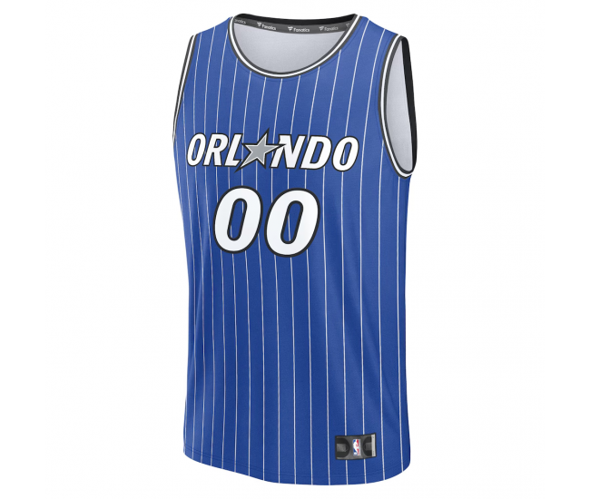 Orlando Magic Fanatics Fast Break Replica Custom Jersey Icon Edition Blue