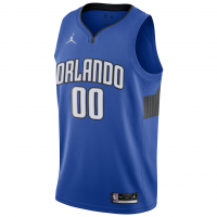 Orlando Magic Jordan Brand Swingman Custom Jersey Statement Edition Blue
