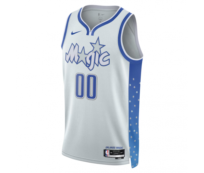 Orlando Magic Nike Unisex 2025 26 City Edition Swingman Custom Jersey Silver