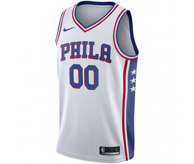 Philadelphia 76ers Nike 2020 21 Swingman Custom Jersey Association Edition White