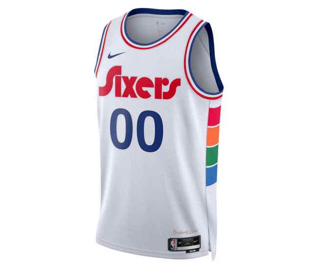Philadelphia 76ers Nike Unisex 2024 25 Custom Swingman Jersey City Edition White