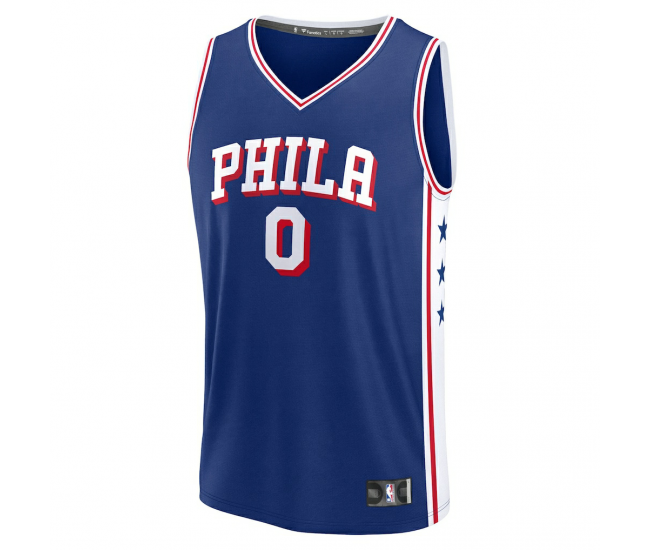 Tyrese Maxey Philadelphia 76ers Fanatics Big & Tall Fast Break Jersey Icon Edition Royal