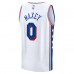 Tyrese Maxey Philadelphia 76ers Fanatics Fast Break Replica Player Jersey Association Edition White