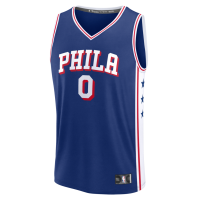 Tyrese Maxey Philadelphia 76ers Fanatics Fast Break Replica Player Jersey Icon Edition Royal