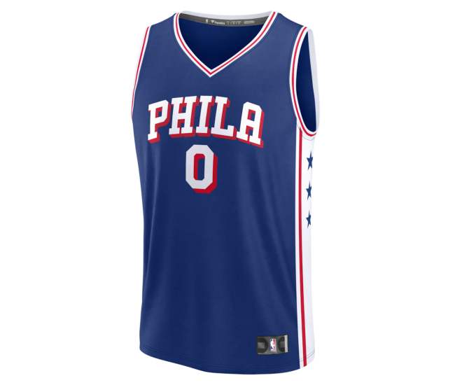 Tyrese Maxey Philadelphia 76ers Fanatics Fast Break Replica Player Jersey Icon Edition Royal