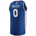 Tyrese Maxey Philadelphia 76ers Fanatics Fast Replica Jersey Royal Icon Edition
