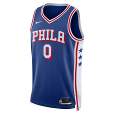 Tyrese Maxey Philadelphia 76ers Nike Unisex Swingman Jersey Icon Edition Royal