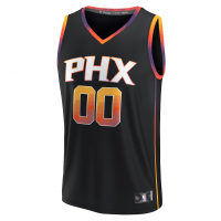 Phoenix Suns Fanatics Fast Break Custom Replica Jersey Black Statement Edition