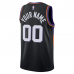 Phoenix Suns Jordan Brand Unisex Swingman Custom Jersey Statement Edition Black