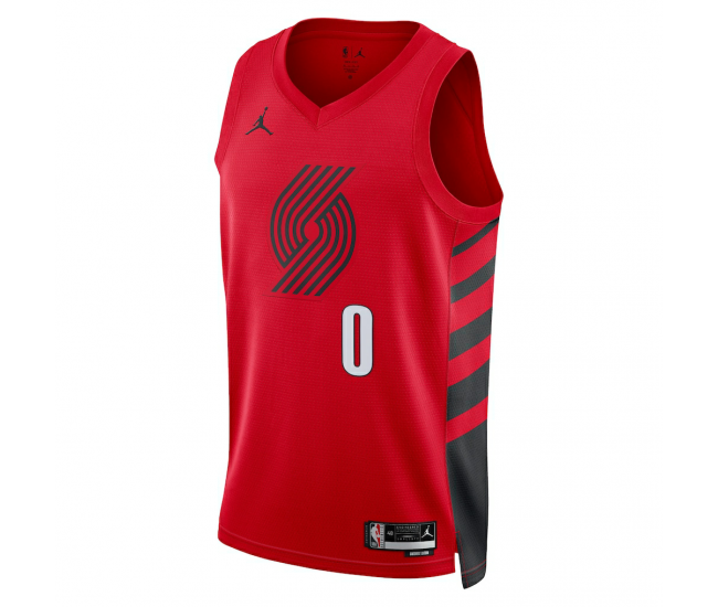 Damian Lillard Portland Trail Blazers Jordan Brand Unisex Swingman Jersey Red Statement Edition