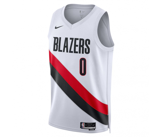 Damian Lillard Portland Trail Blazers Nike Unisex Swingman Jersey Association Edition White