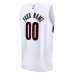 Portland Trail Blazers Fanatics Fast Break Replica Custom Jersey Association Edition White