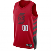 Portland Trail Blazers Jordan Brand Unisex 2022 23 Swingman Custom Jersey Statement Edition Red