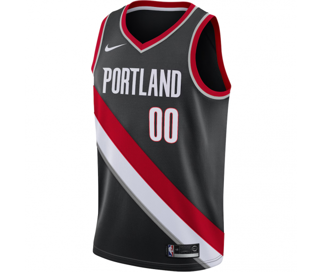 Portland Trail Blazers Nike Swingman Custom Jersey Black Icon Edition