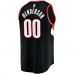 Scoot Henderson Portland Trail Blazers Fanatics Fast Break Replica Jersey Icon Edition Black