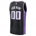 Sacramento Kings Fanatics Fast Break Custom Jersey Icon Edition Black
